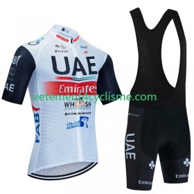 Homme Tenue Cycliste et Cuissard à Bretelles Uae Emirates 2023